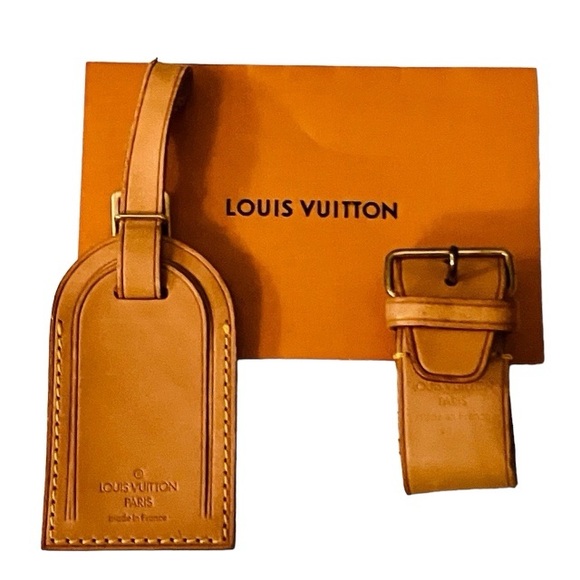 Louis Vuitton Accessories - Louis Vuitton Luggage Tag Set OBO